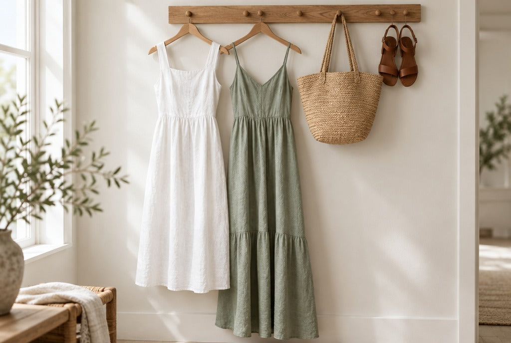 How to Style a Linen Dress From Work to Weekend
