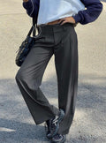 Two Lovers Low Rise Pants Slate