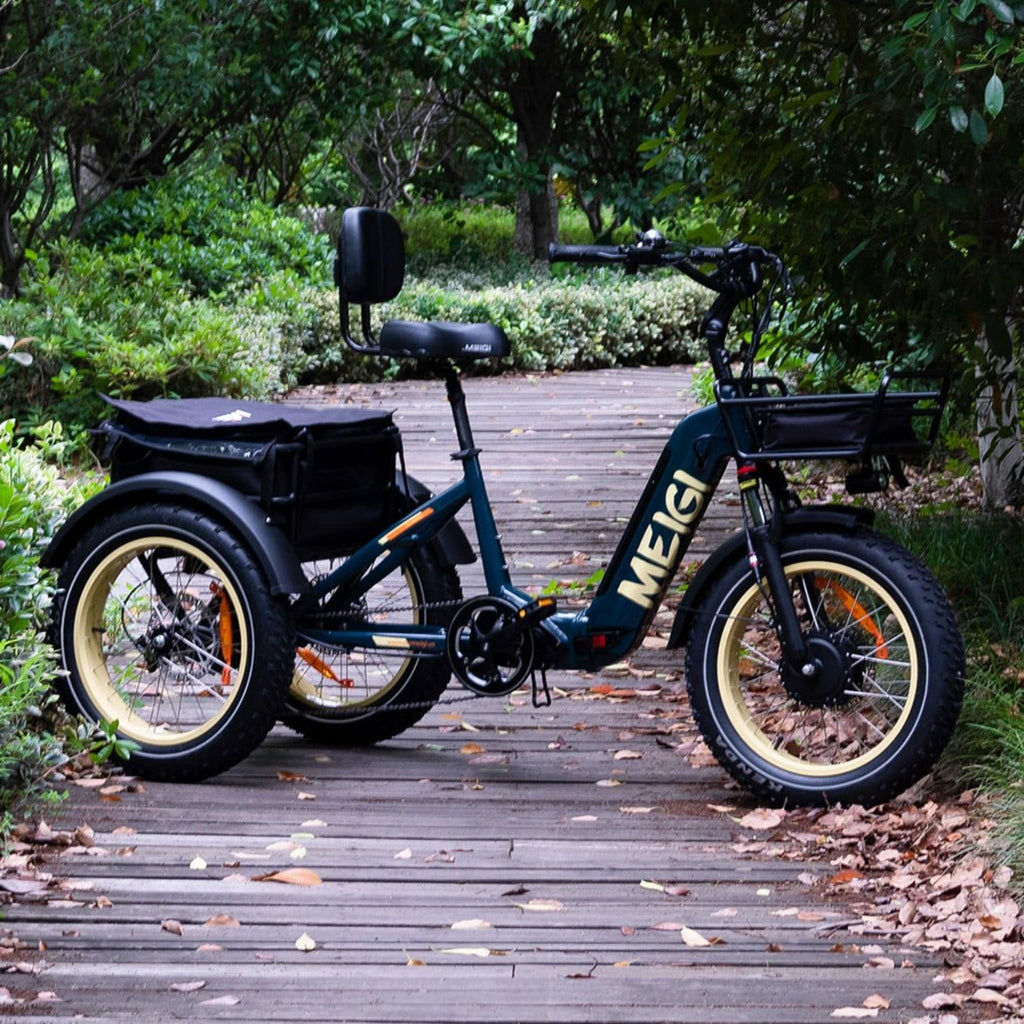 DWMEIGI Silverado 20 48V/14AH 750W Foldable Fat Tire Electric Trike, 330LBS - MG2301 96817362