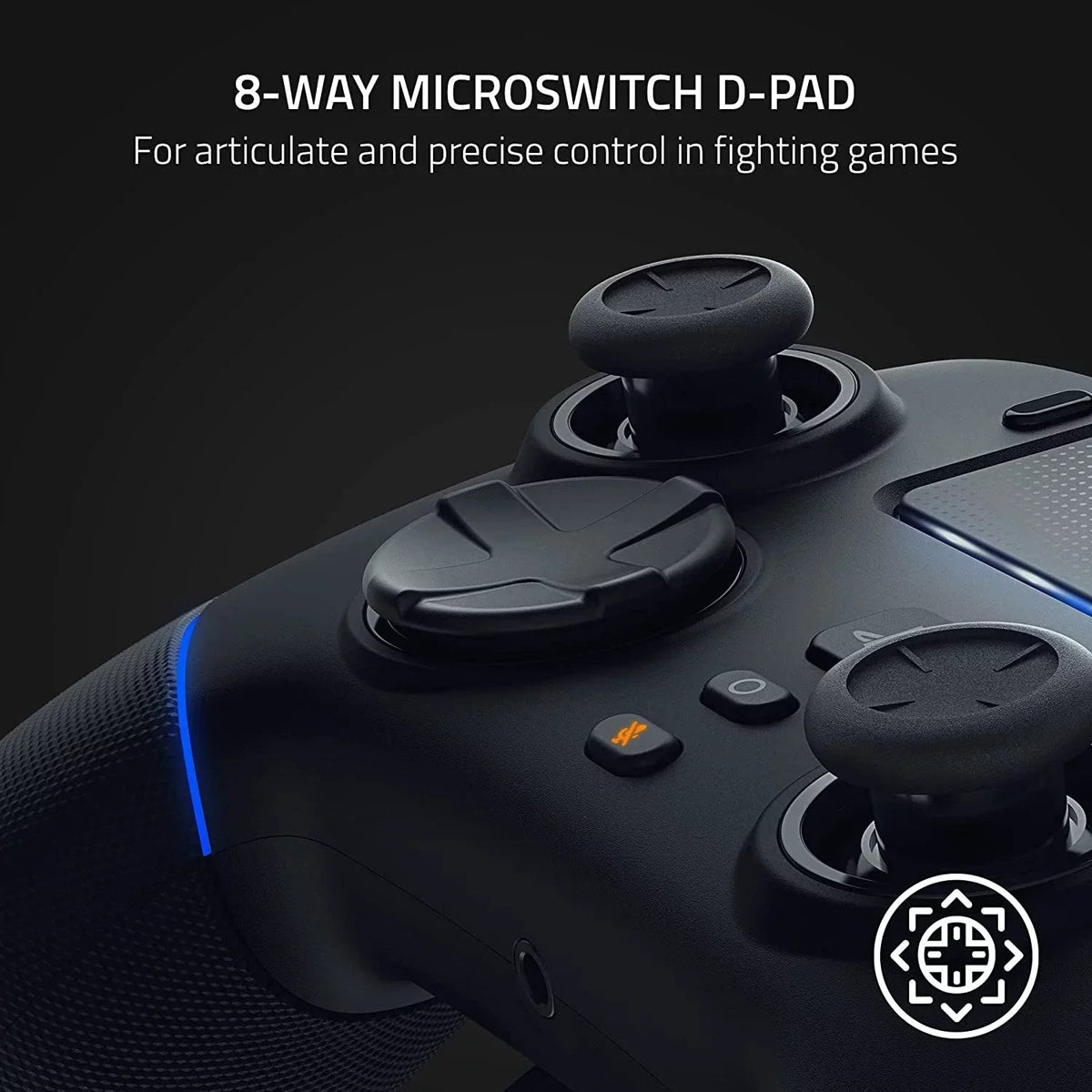 Razer Wolverine V2 Pro Wireless Controller for PS5 & PC, Black, HyperSpeed, Mecha-Tactile, RGB Lights - Wolverine V2 Pro