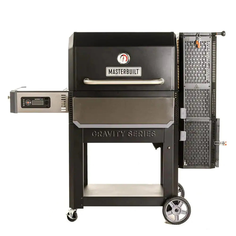 Masterbuilt 1050 Digital Charcoal Grill And Smoker Combo - Black