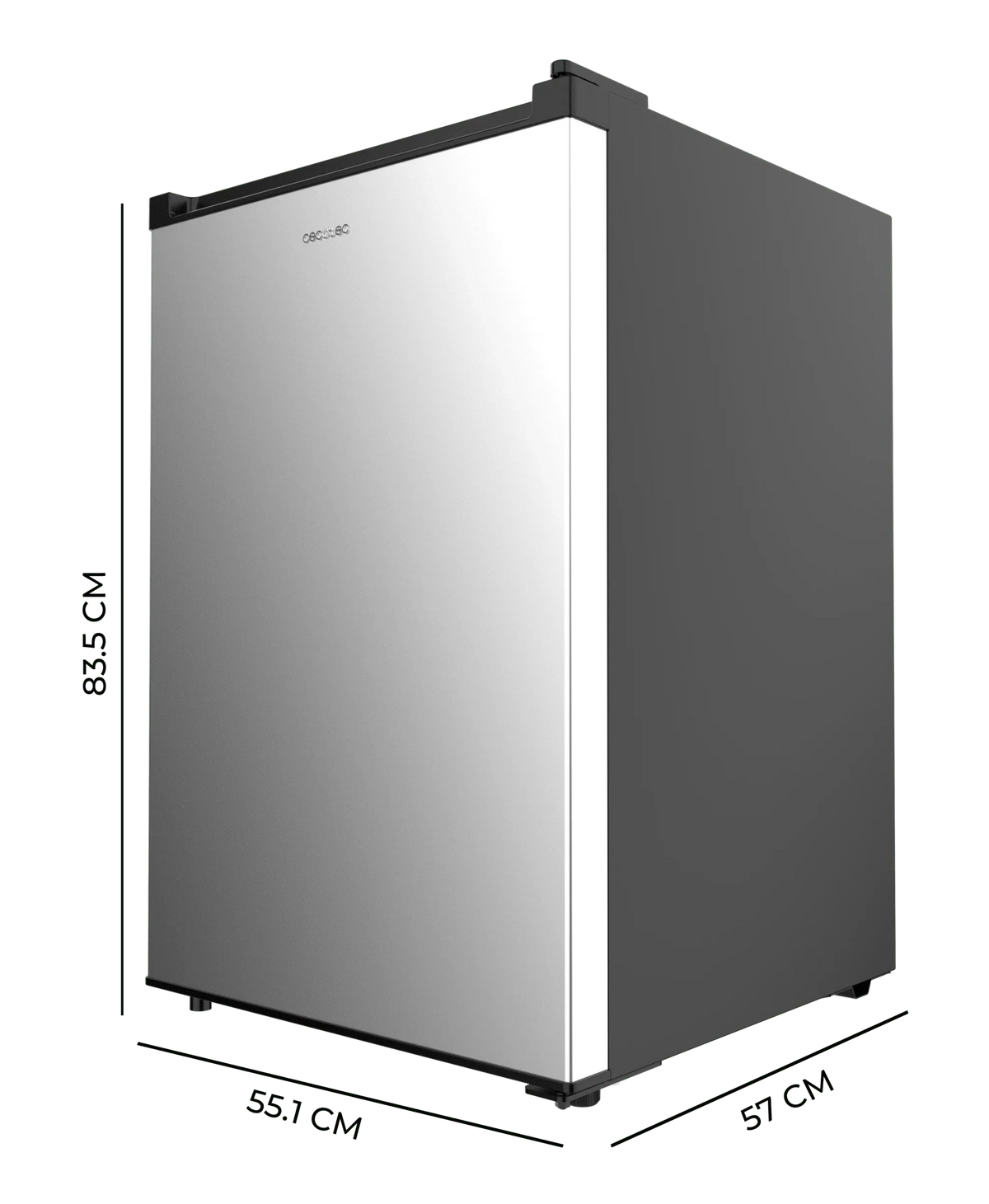 Bolero CoolMarket Mini Refrigerator 133 L Inox - TT