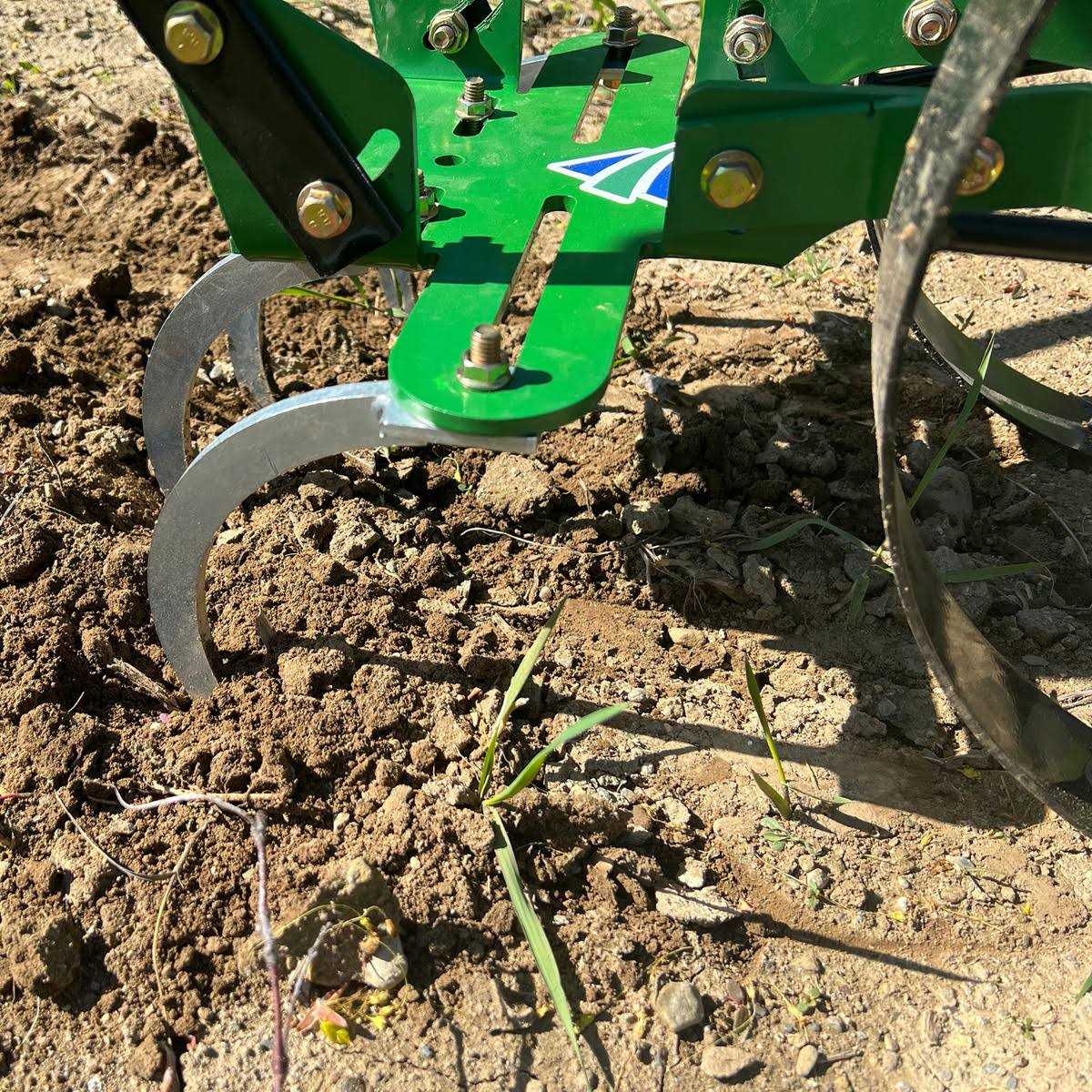AgTec Double Wheel Hoe Cultivator