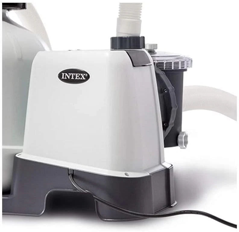 Intex Krystal Clear 16 Inch 3,000 GPH Above-Ground Pool Sand Filter Pump - 26651EG