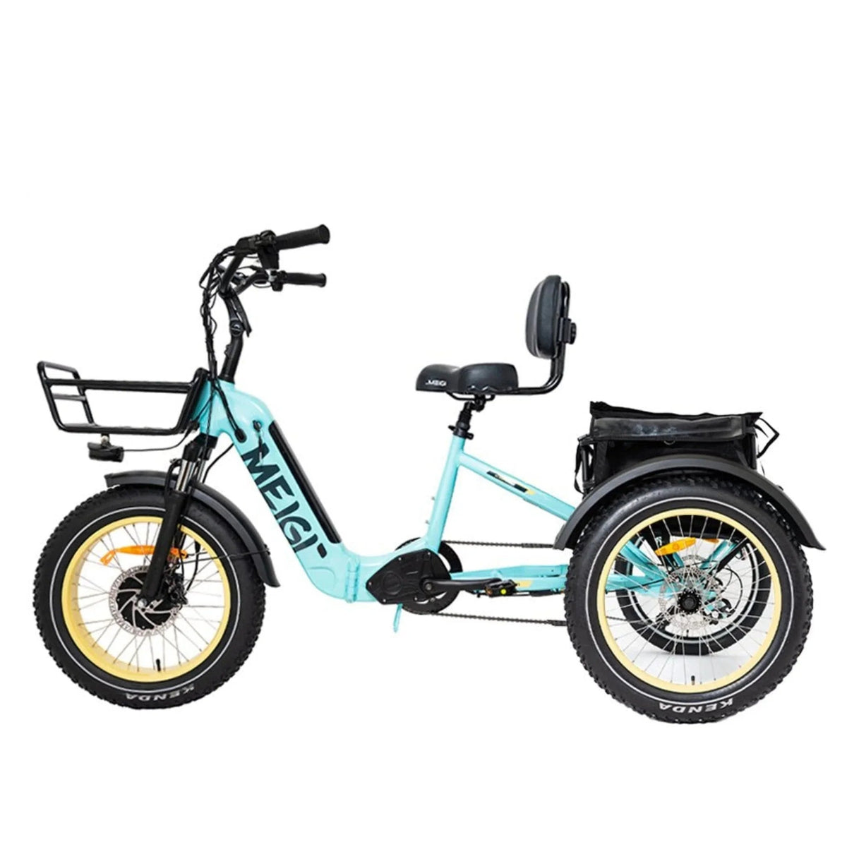 DWMEIGI Silverado 20 48V/14AH 750W Foldable Fat Tire Electric Trike, 330LBS - MG2301 96817362
