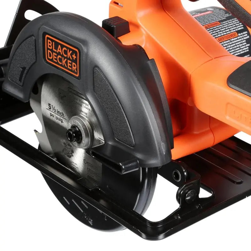BLACK+DECKER 20V MAX Lithium-Ion Cordless 5-1/2 in. Circular Saw Tool Only - BDCCS20B