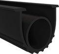 DGSL Garage Door Bottom Rubber Weather Stripping Kit, T-Channel Ends, 5/16 Inches, 3 3/4 Inches Wide