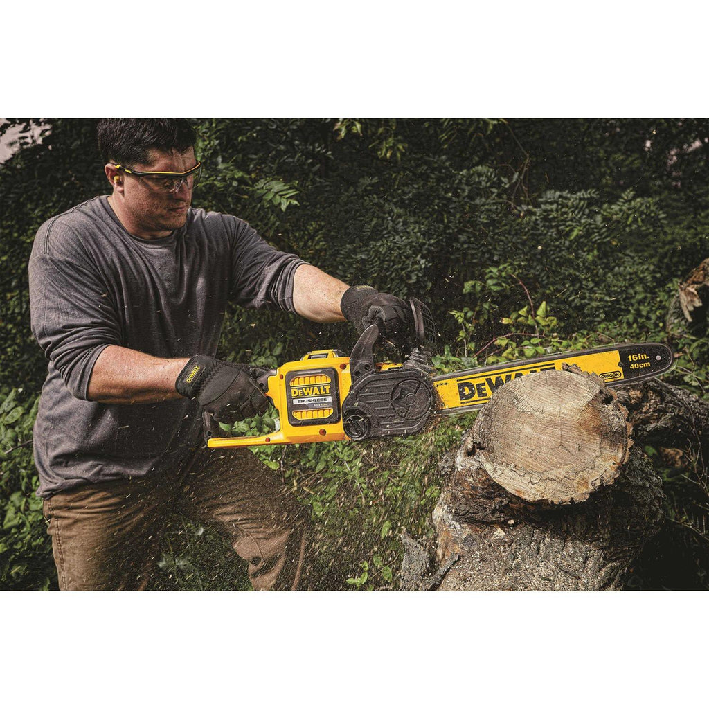 Dewalt FLEXVOLT 60V MAX Brushless Chainsaw Kit With 16 in Oregon Bar And Chain - DCCS670X1