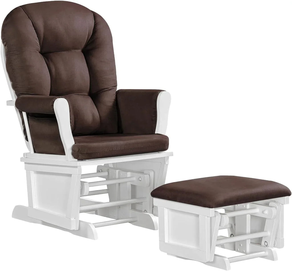 Lennox Furniture Glider Rocker Combo With Ottoman