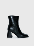Heeled Ankle Boots Black