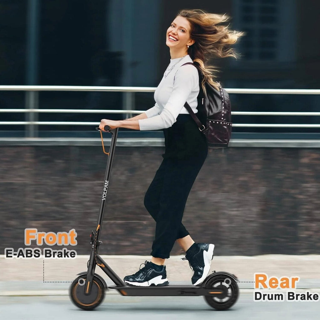 Electric Scooter 10 Inch Solid Tires, 500W, Dual Suspension