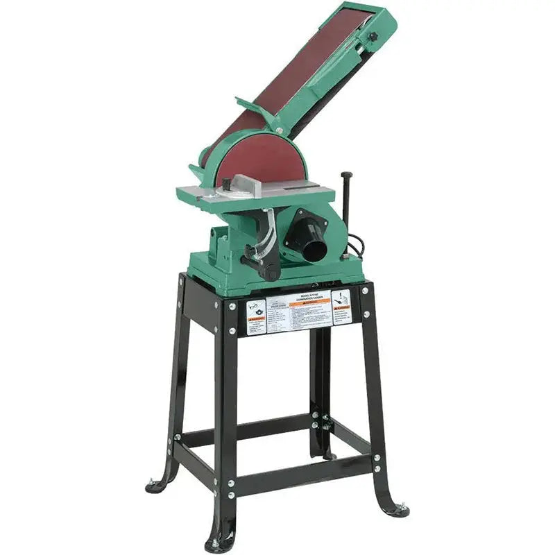 Grizzly 6 inch x 48 inch Belt And 9 inch Disc Combination Sander - G1014Z Z Series