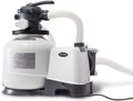 Intex Krystal Clear 16 Inch 3,000 GPH Above-Ground Pool Sand Filter Pump - 26651EG
