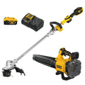 DEWALT 20V MAX Cordless String Trimmer And Leaf Blower Combo Kit - 13 in, 4 Ah Battery