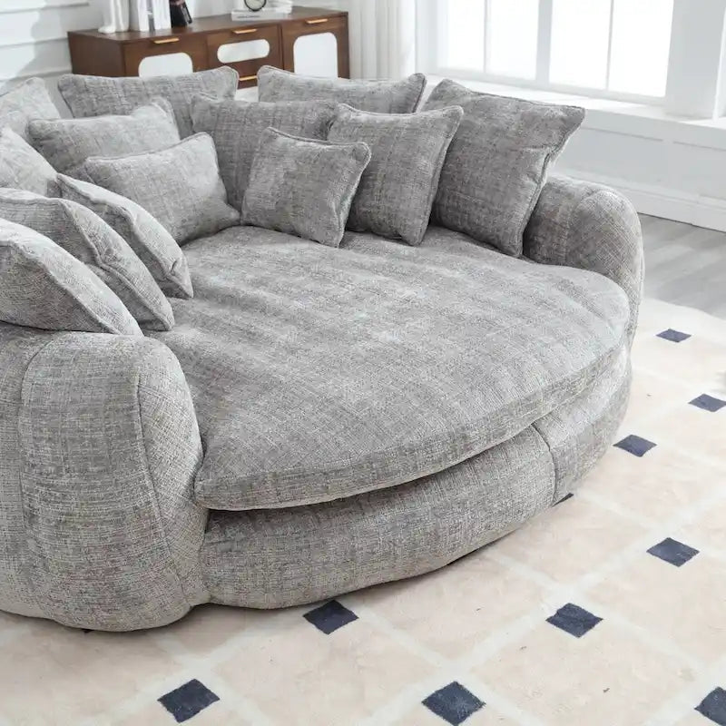 Double Loaf Sofa Bed With Armrests