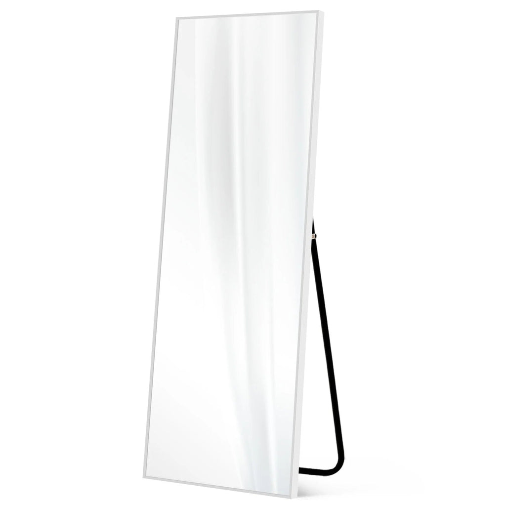 Full Length Wall Mounted Dressing Mirror, 65 in H x 22 in W