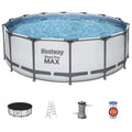 Bestway Steel Pro MAX Above Ground Round Swimming Pool Set
