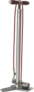 Ultimate Floor Pump, 160 psi Gauge, Braided Steel Hose, Rosewood Handle - AM-PU-SP2-ASY-011