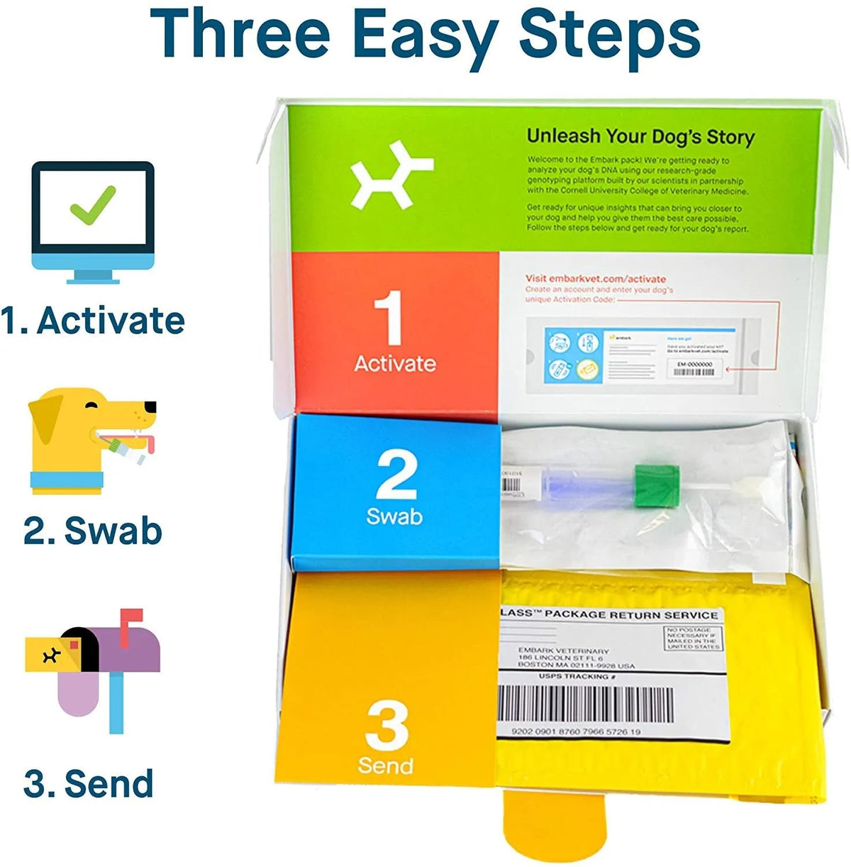 Embark Dog DNA Test Breed Identification Kit