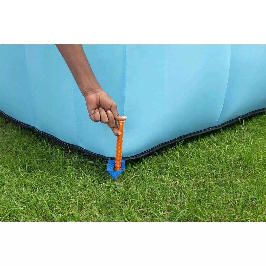 Up, In and Over Wonder Hoops 10ft Inflatable Bounce House Park With Basketball And Slide