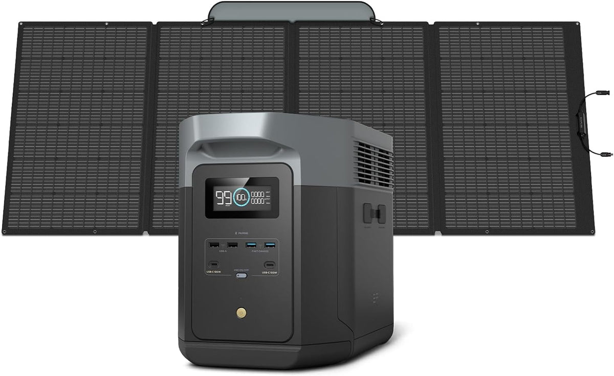 EcoFlow Portable Power Station 2048Wh 2400W - DELTA2 Max EFD350