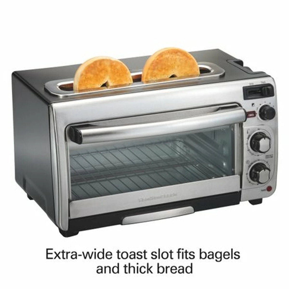 2-in-1 Countertop Oven And Toaster - 16.5 L
