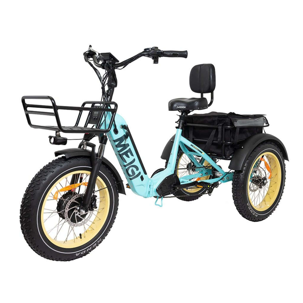 DWMEIGI Silverado 20 48V/14AH 750W Foldable Fat Tire Electric Trike, 330LBS - MG2301 96817362