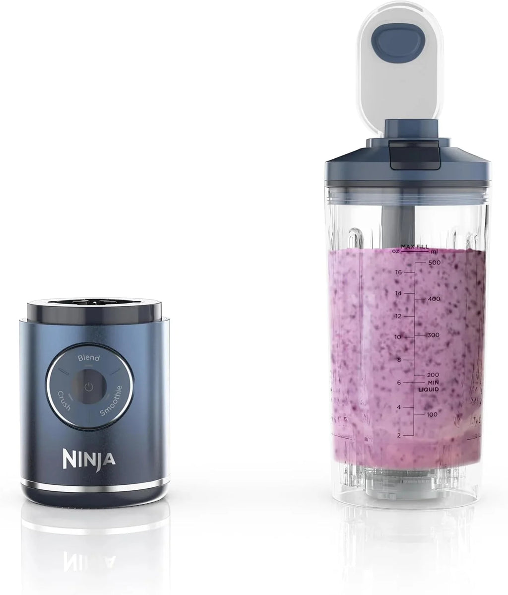 Ninja Blast Max Personal Cordless Blender, 22 oz, Navy - BC251NV (Refurbished)