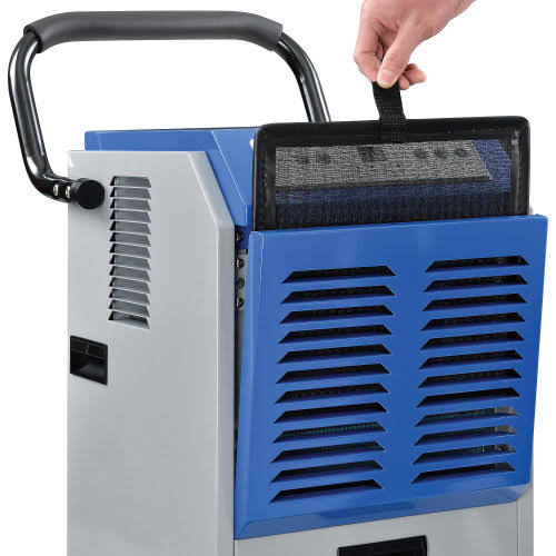 Global Industrial Commercial Portable Dehumidifier, 110 Pints Per Day