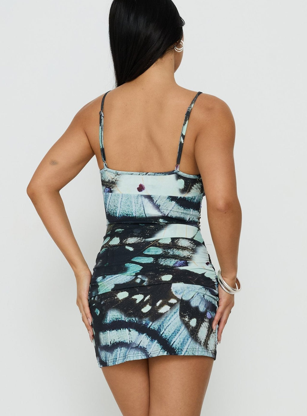 Quiet Moments Jersey Mini Dress Multi