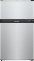 Frigidaire Compact Refrigerator, Stainless Steel, 3.1 Cu Ft