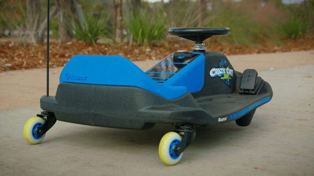 Razor Crazy Cart Shift 12V Electric Drifting Go Kart For Kids - High/Low Speed Switch