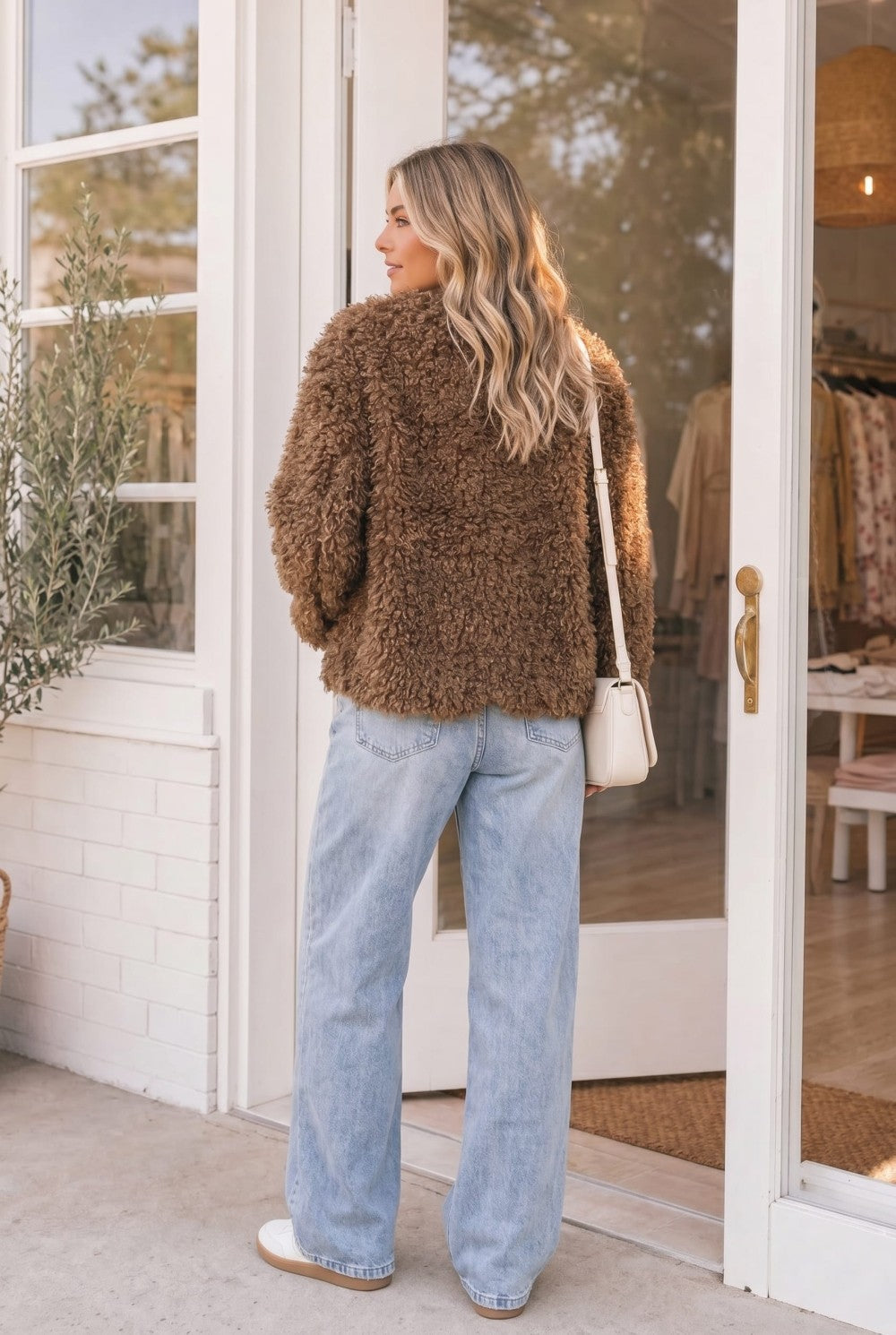 Teddy Bear Faux Fur Jacket - view 3