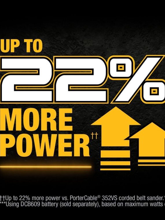 DEWALT XR 20V Max 3in x 21in Belt Sander - DCW220B