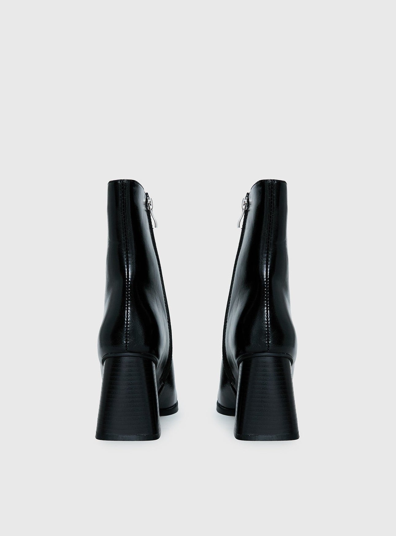 Heeled Ankle Boots Black