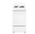 Hotpoint Freestanding Electric Range, 20 in, 4 Burner, White