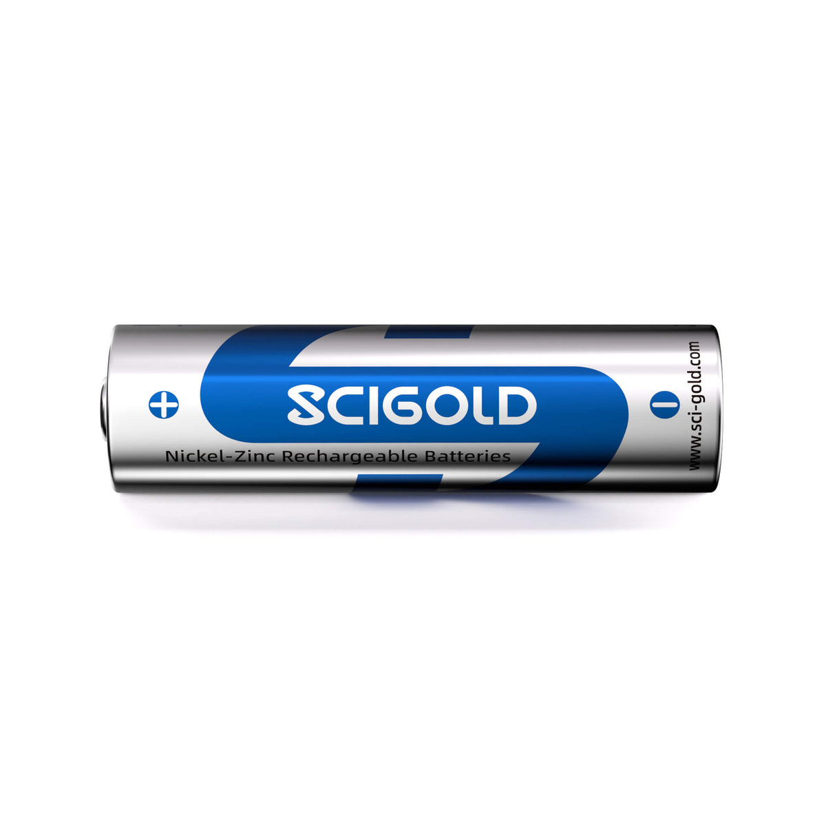 Scigold Ni-Zn AA Rechargeable Batteries 1.6V 2500mWh, 4-Pack