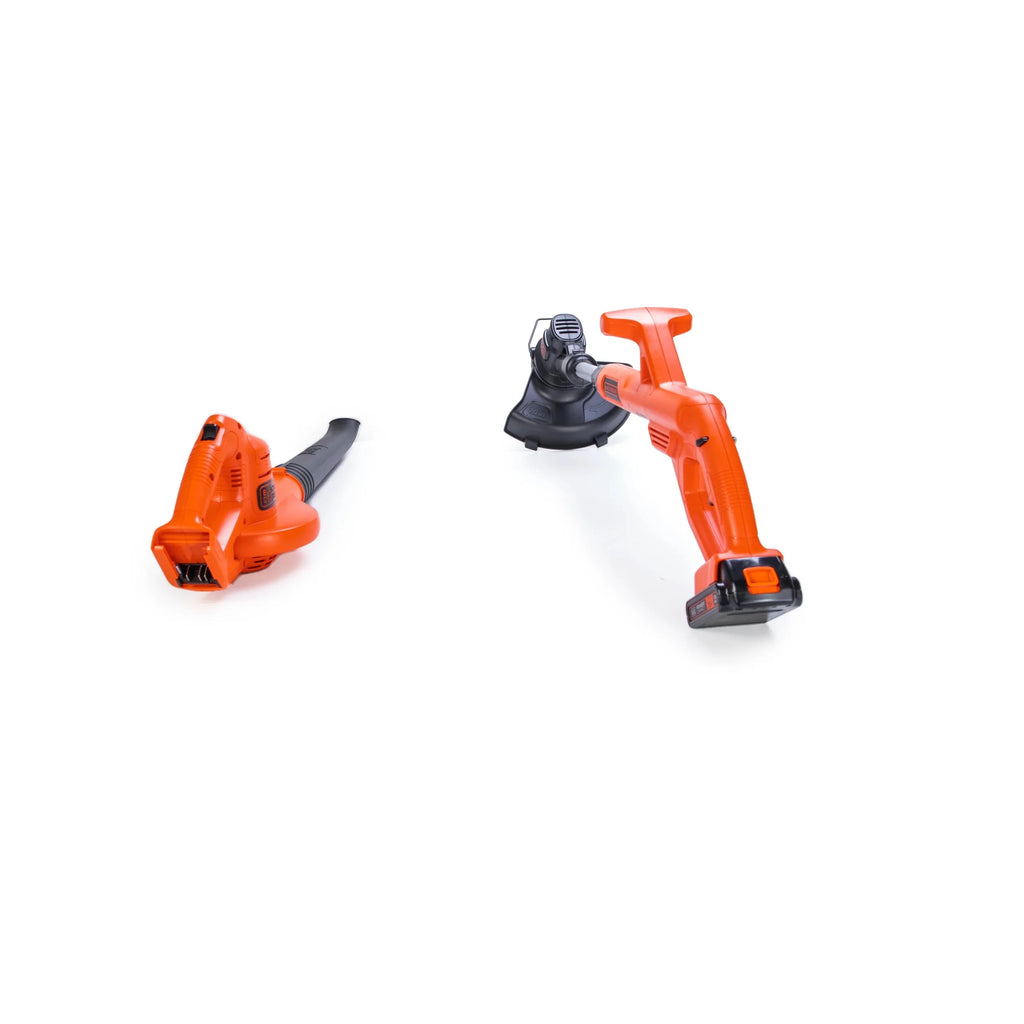 BLACK+DECKER 20V MAX Lithium 10 In. String Trimmer/Edger And Hard Surface Sweeper Combo Kit - LCC221