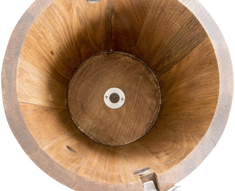 6 qt Hand Crank Ice Cream Maker With Classic Wooden Tub