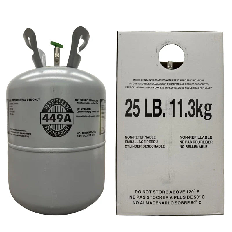 Freon R-449A Refrigerant Gas - 25LB