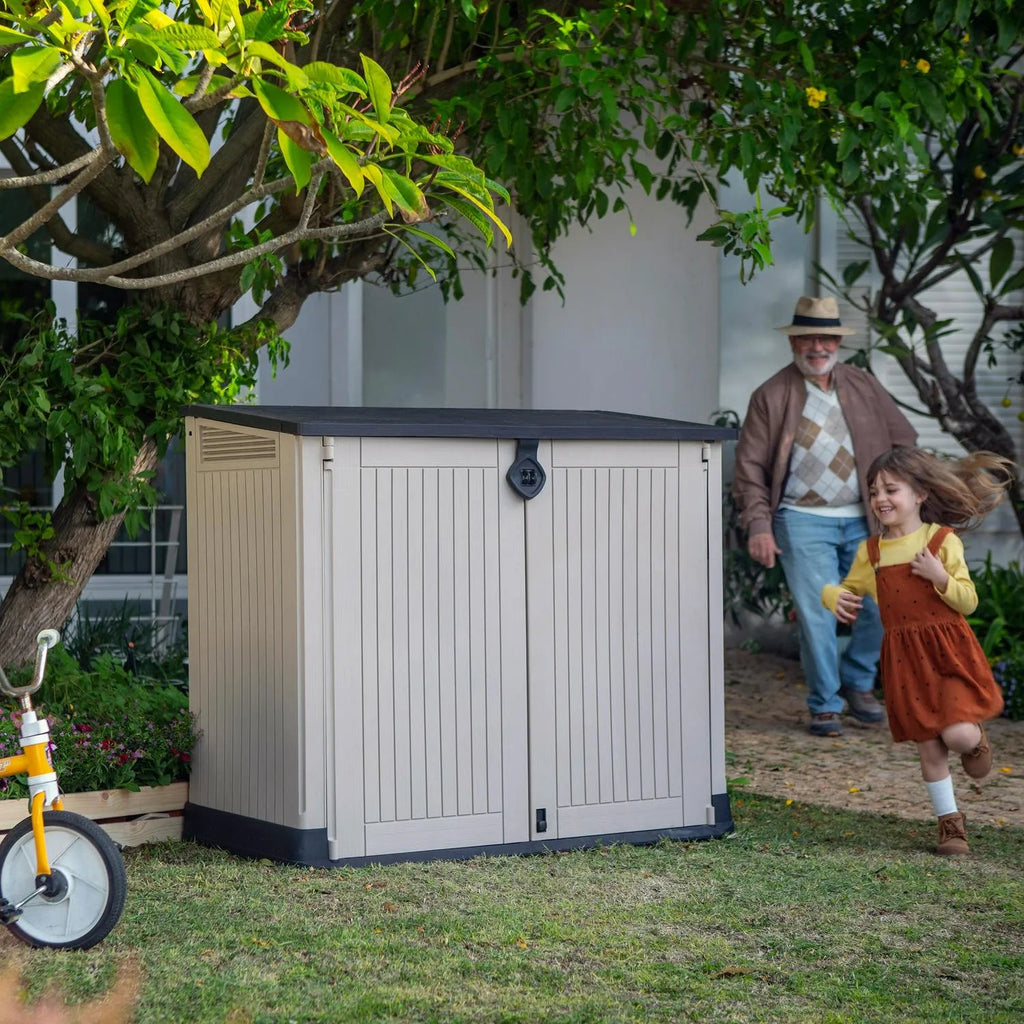 Keter Resin Storage Shed 30 Cu Ft Beige - 251416