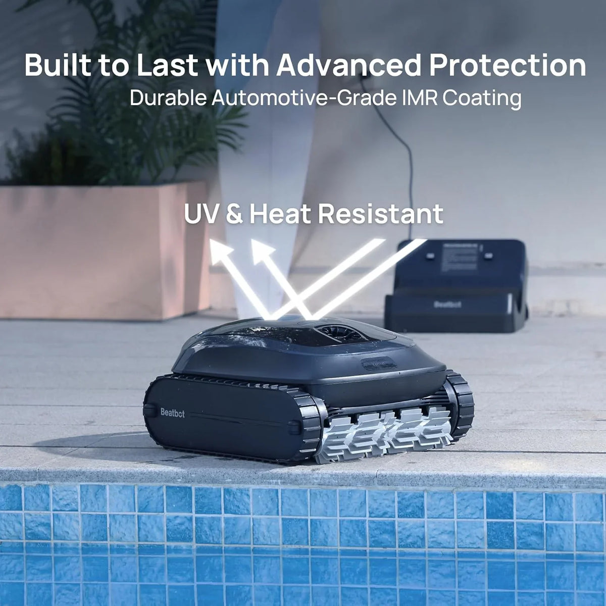 Beatbot Cordless Robotic Pool Vacuum Cleaner, Blue, For Pools Up To 3,230 Sq Ft - AquaSense 2 PRCSDE02G