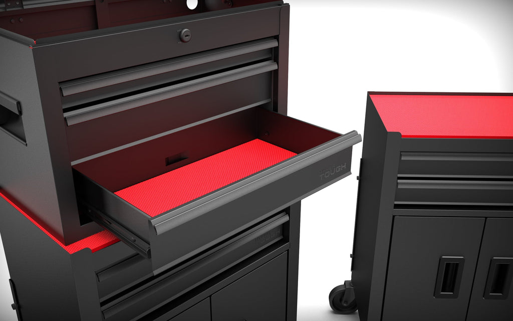 Hyper Tough Heavy Duty Steel Tool Chest 20 in, 400 lbs Capacity, Black, 5,820 cu. in. Storage