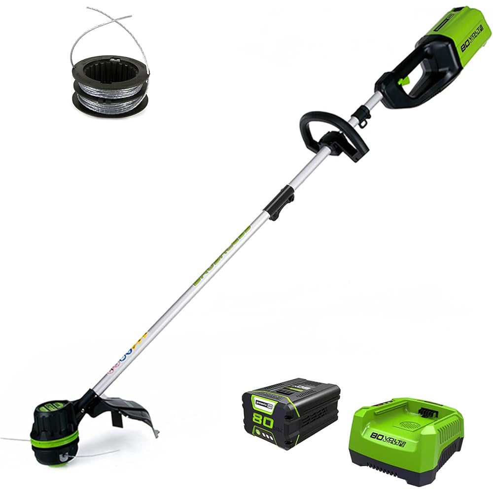 GreenWorks 80V Cordless String Trimmer With 2.0Ah Battery - ST80L210