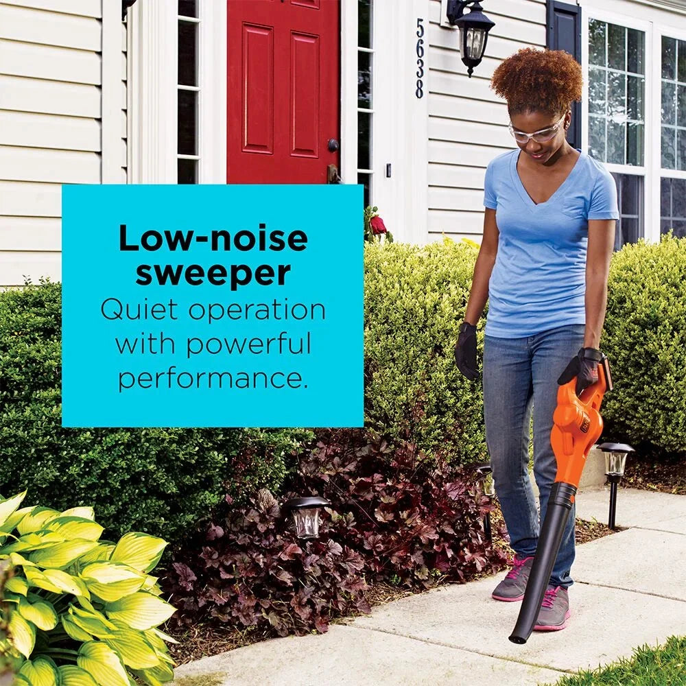 BLACK+DECKER 20V MAX Lithium 10 In. String Trimmer/Edger And Hard Surface Sweeper Combo Kit - LCC221