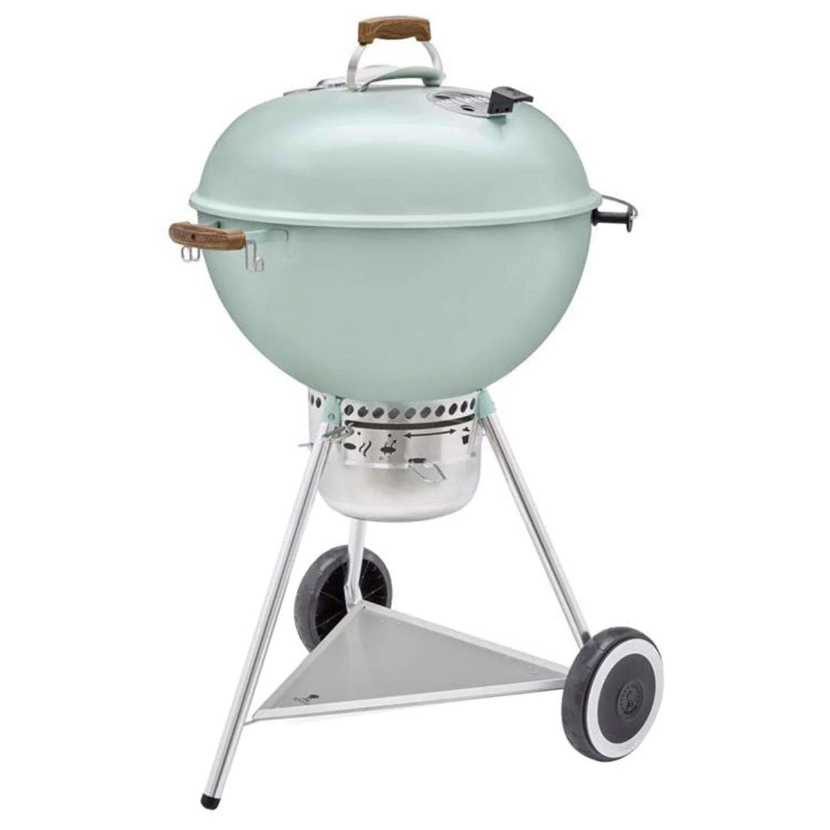 Weber 22-inch 70th Anniversary Charcoal Kettle Grill, Rock N Roll Blue