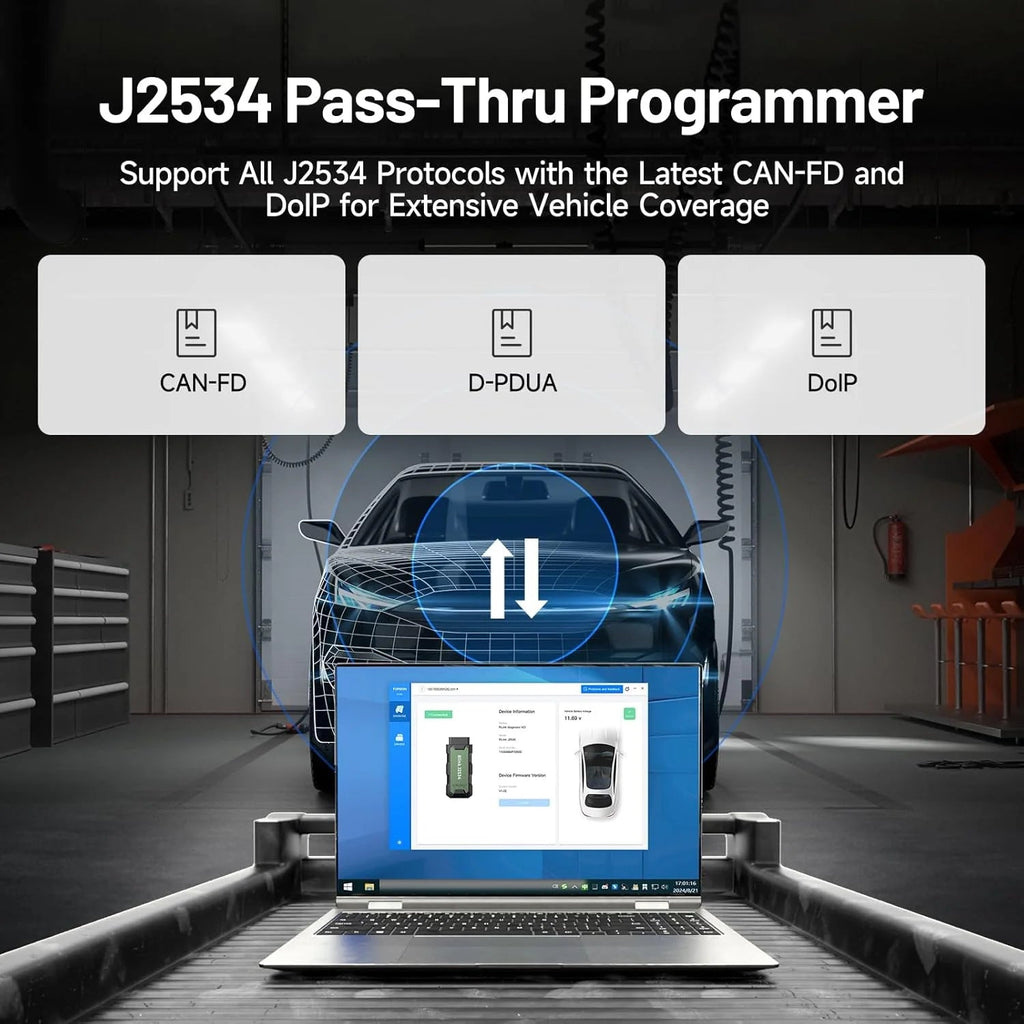 TOPDON RLink J2534 Pass-Thru Programmer OEM Diagnostic Tool - RLink J2534