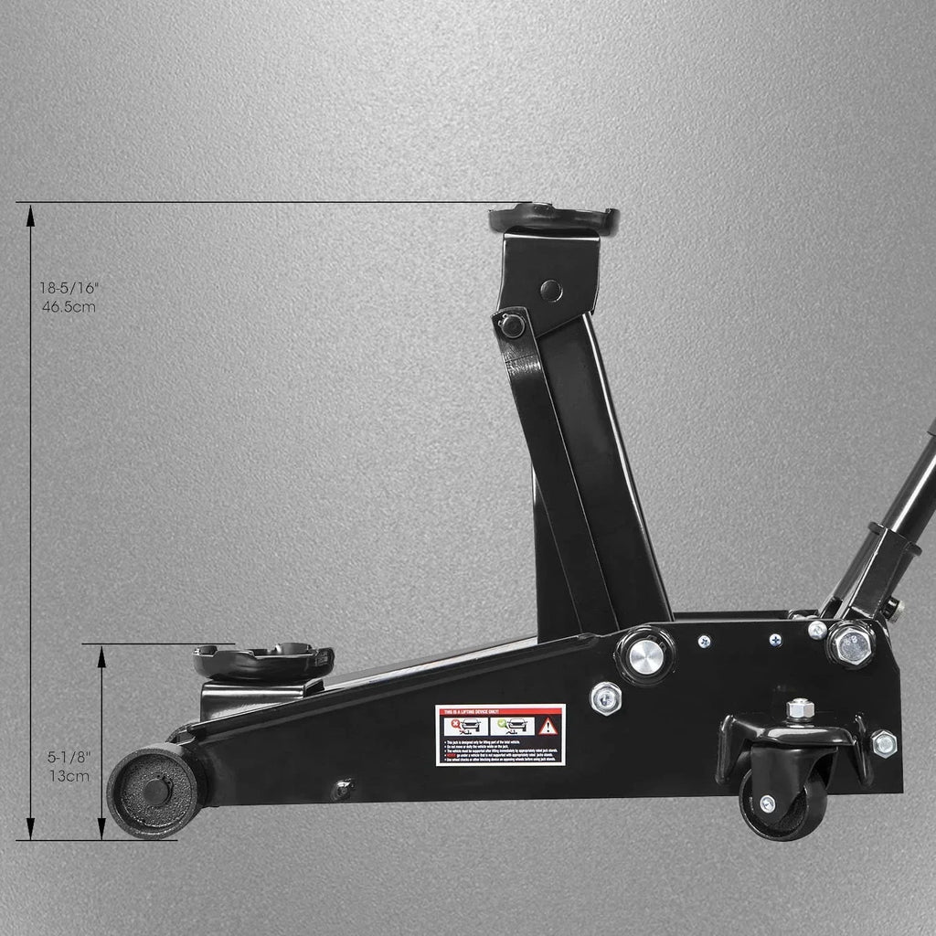Torin 3 Ton Hydraulic Racing Floor Jack With Reinforced Lifting Arm - W830023EB