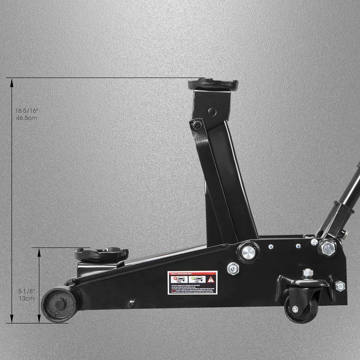 Torin 3 Ton Hydraulic Racing Floor Jack With Reinforced Lifting Arm - W830023EB