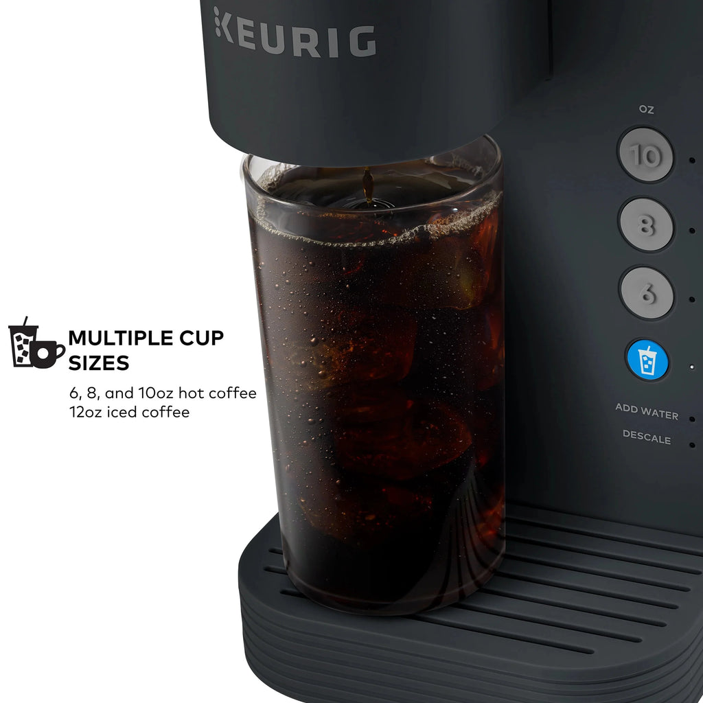 Keurig Single-Serve K-Cup Pod Coffee Maker, White - K-Iced Essentials